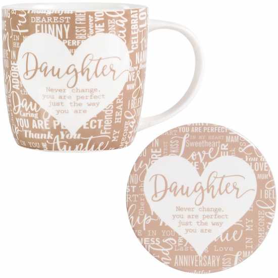 7151 - Daughter Mug & Coaster Set  Подаръци и играчки