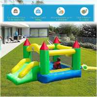 Homcom Nylon Inflatable Bouncy Castle Multi-Colour  Подаръци и играчки