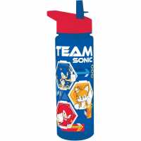 Шише За Вода Character Licensed 600Ml Pp Water Bottle Соник 