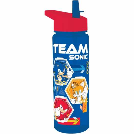 Шише За Вода Character Licensed 600Ml Pp Water Bottle Соник 