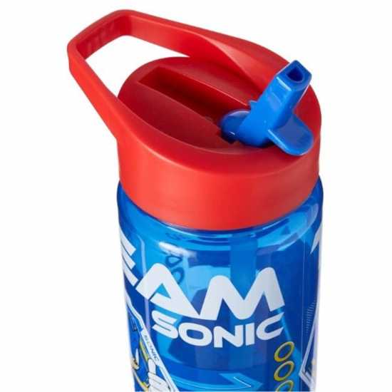 Шише За Вода Character Licensed 600Ml Pp Water Bottle Соник 