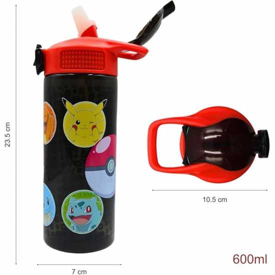 Шише За Вода Character Licensed 600Ml Atlantic Water Bottle Minecraft Or Pokemon Покемон Шише За Вода Character Licensed 600Ml Atlantic Water Bottle Minecraft Or Pokemon Покемон