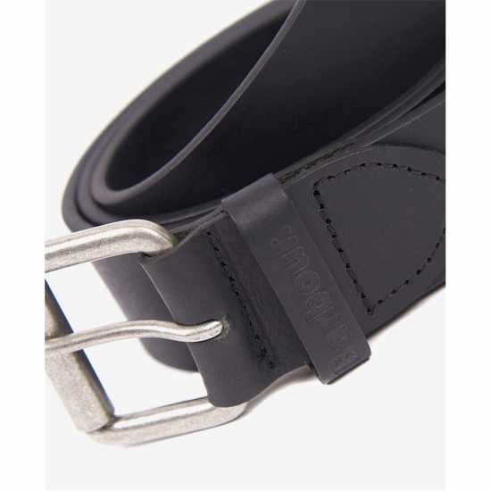 Barbour Кожен Колан Matt Leather Belt Black BK31 