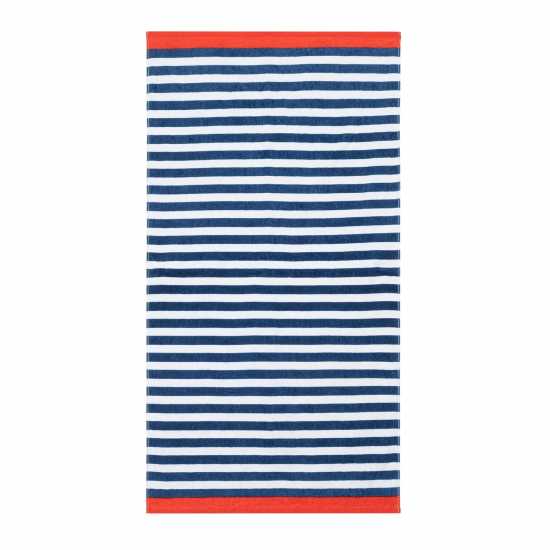 Hot Tuna Beach Towel Син полица Хавлиени кърпи