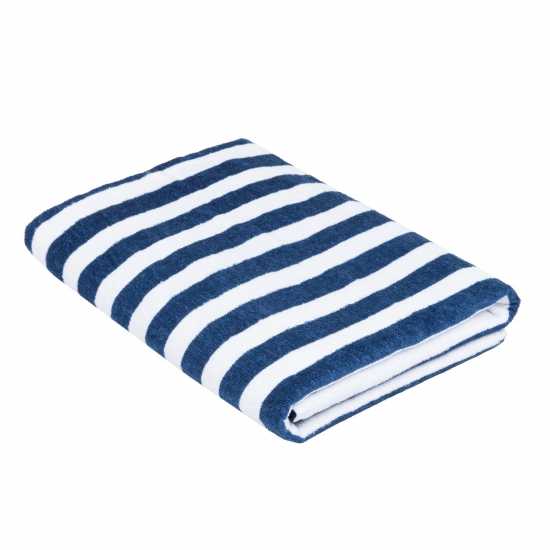 Hot Tuna Beach Towel Син полица Хавлиени кърпи