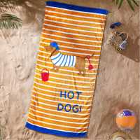 Catherine Lansfield Hello Summer Beach Towel Multi 