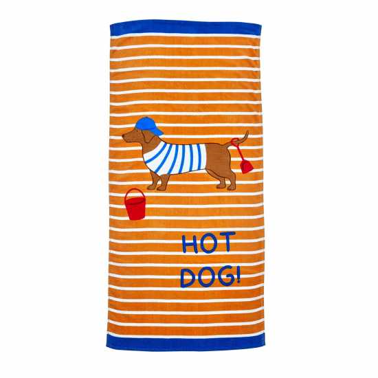 Catherine Lansfield Hello Summer Beach Towel Multi 