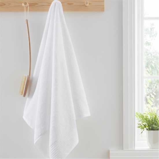 Jack Wills 600Gsm Pure Egyptian Cotton Towel White Jack Wills 600Gsm Pure Egyptian Cotton Towel White
