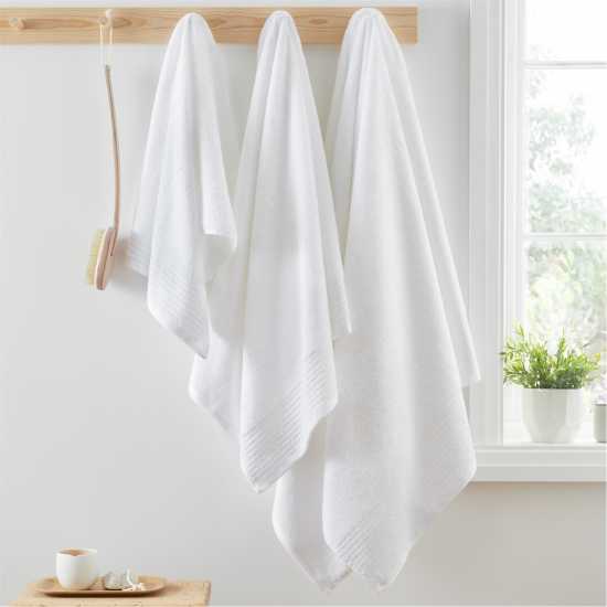 Jack Wills 600Gsm Pure Egyptian Cotton Towel White Jack Wills 600Gsm Pure Egyptian Cotton Towel White