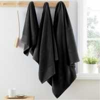 Jack Wills 600Gsm Pure Egyptian Cotton Towel Black Jack Wills 600Gsm Pure Egyptian Cotton Towel Black