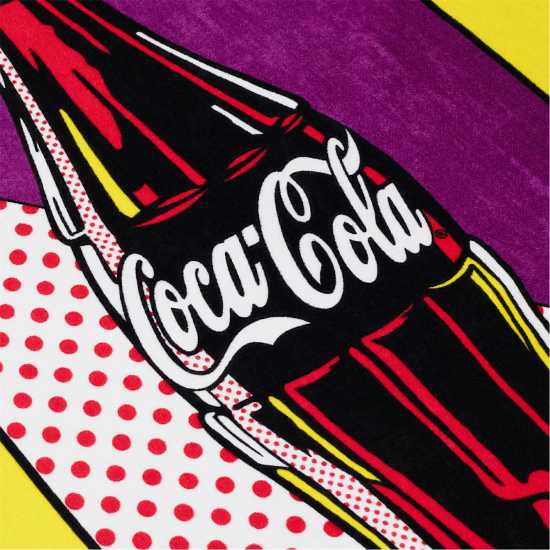 Coca Cola Coca-Cola Officially Licensed Pop Beach Towel 70 X 140 Cm  