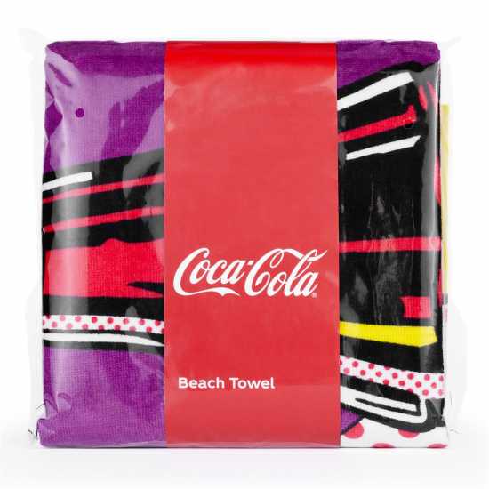 Coca Cola Coca-Cola Officially Licensed Pop Beach Towel 70 X 140 Cm  