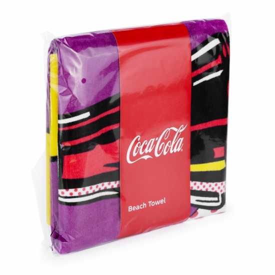 Coca Cola Coca-Cola Officially Licensed Pop Beach Towel 70 X 140 Cm  
