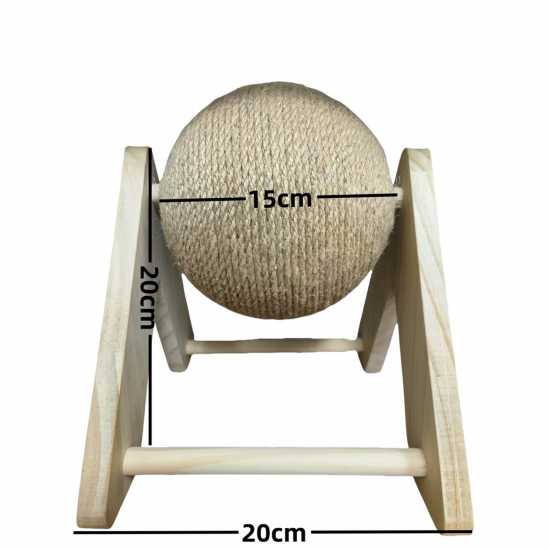 Магазин за домашни любимци Waggy Tails Cat Scratch Ball Waggy Tails Cat Scratch Ball Магазин за домашни любимци