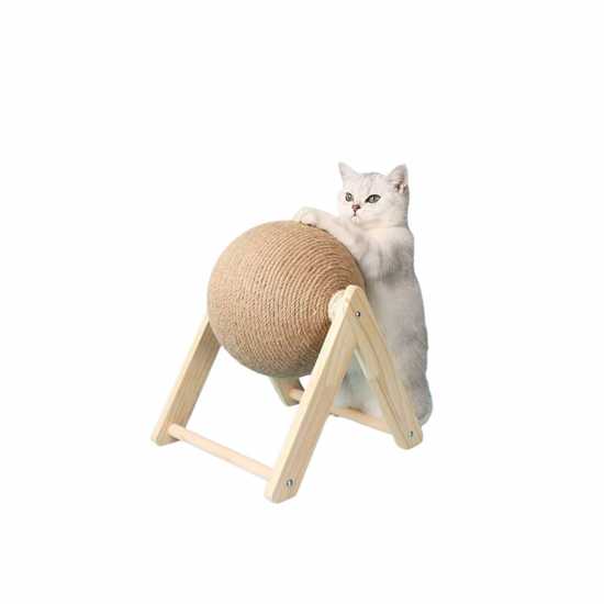 Магазин за домашни любимци Waggy Tails Cat Scratch Ball Waggy Tails Cat Scratch Ball Магазин за домашни любимци