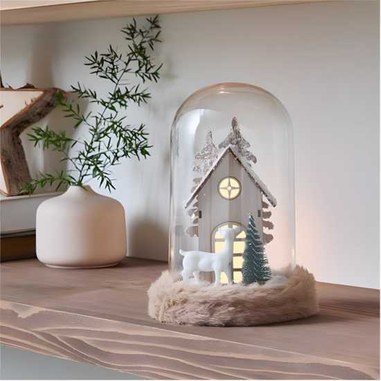 The Spirit Of Christmas Fur Globe 54 House One Size  