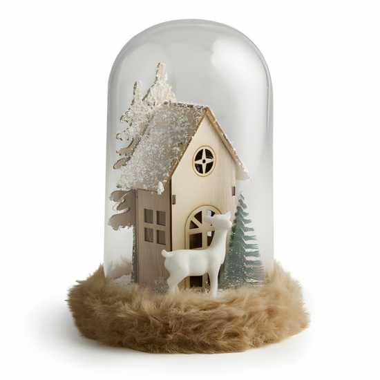 The Spirit Of Christmas Fur Globe 54 House One Size  
