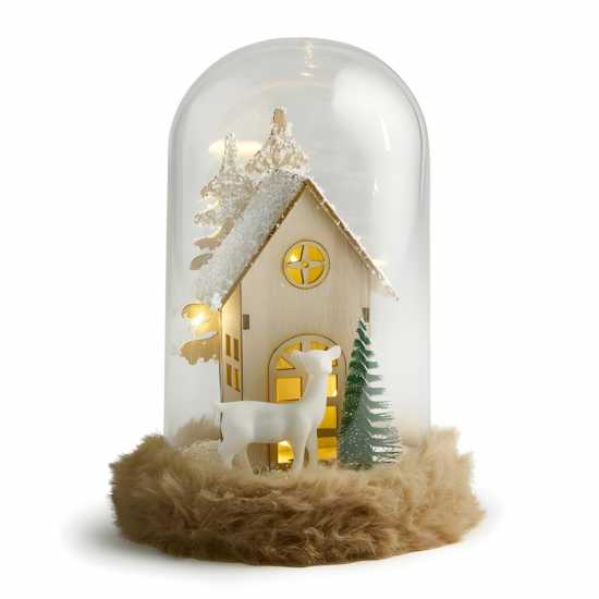 The Spirit Of Christmas Fur Globe 54 House One Size  