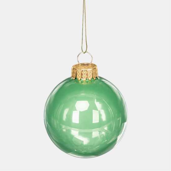 The Spirit Of Christmas 9Pk 60Mm Glass Bauble Multicolor  