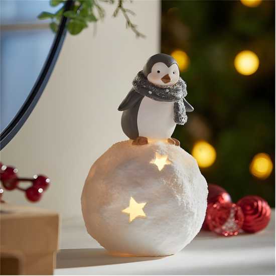 The Spirit Of Christmas Penguin Led 44 Multi One Size  