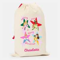 The Spirit Of Christmas Personalised Christmas Disney Character Sack Disney Princesses