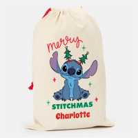The Spirit Of Christmas Personalised Christmas Disney Character Sack Stitch The Spirit Of Christmas Personalised Christmas Disney Character Sack Stitch