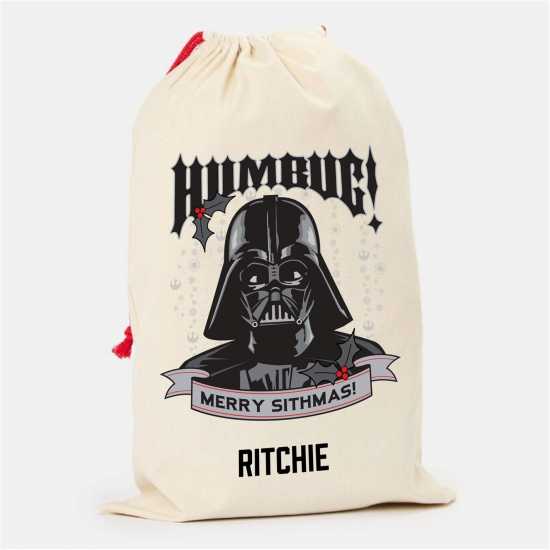 The Spirit Of Christmas Personalised Christmas Disney Character Sack Star Wars Darth Vader Humbug The Spirit Of Christmas Personalised Christmas Disney Character Sack Star Wars Darth Vader Humbug