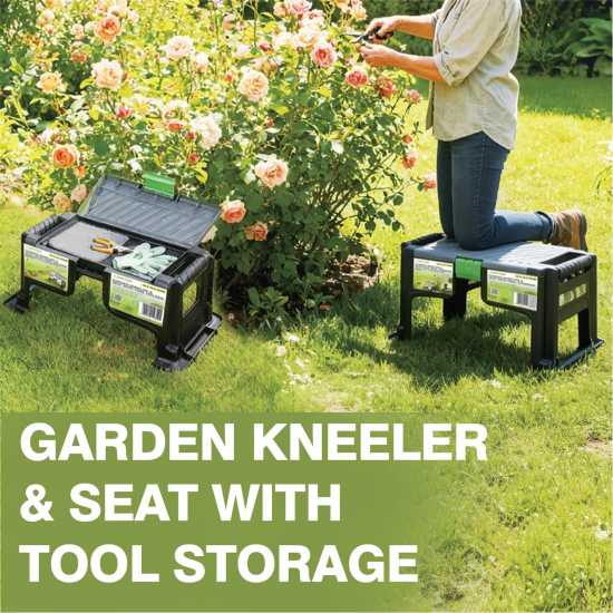 Dekton Garden Kneeler And Seat With Tool Storage Dekton Garden Kneeler And Seat With Tool Storage