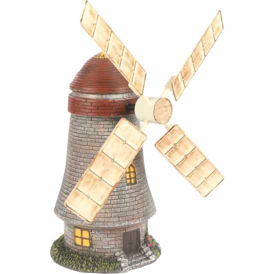 Tower Windmill With Solar Spinner