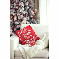 Chenille Christmas - Cushion Cover