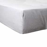 Mega Value Store Love My Sleep Fitted Flannel Sheet White Домашни стоки