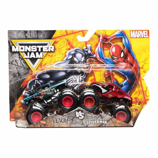 Monster Jam Marvel 1:64 Die Cast Truck 2 Pack Monster Jam Marvel 1:64 Die Cast Truck 2 Pack