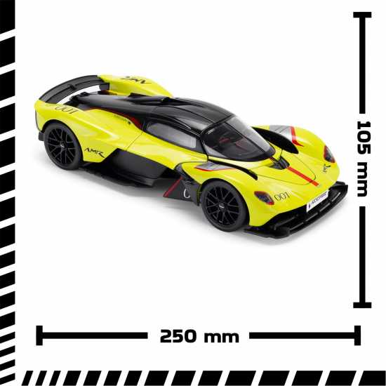 Cmj Die Cast Car 1:18 Scale Aston Martin Valkyrie Lime Green  