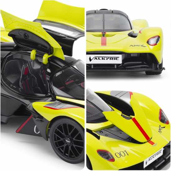 Cmj Die Cast Car 1:18 Scale Aston Martin Valkyrie Lime Green  