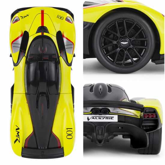 Cmj Die Cast Car 1:18 Scale Aston Martin Valkyrie Lime Green  