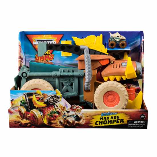 Monster Jam Minis Megalodon Mad Hog Chomper Truck Set Monster Jam Minis Megalodon Mad Hog Chomper Truck Set