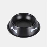 Waggy Tails Metal Pet Bowl  Магазин за домашни любимци