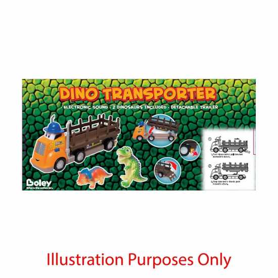 Mattel Boley 3 Piece Dino Transporter Set - Dinosaur  