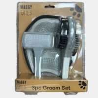Waggy Tails 3Pc Groom Set  