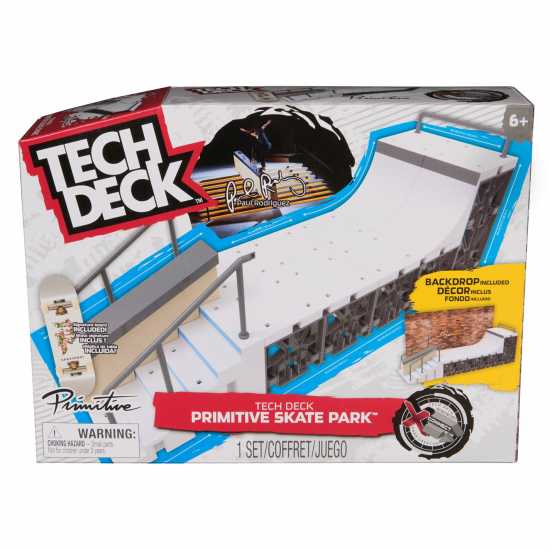Tech Deck X-Connect Primitive Skate Park Fingerboard Set Tech Deck X-Connect Primitive Skate Park Fingerboard Set
