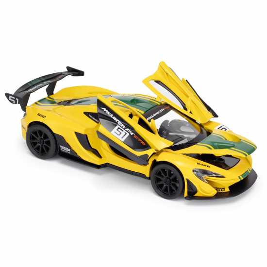 Cmj Cmj Die Cast Car 1:24 Scale McLaren P1 Yellow 