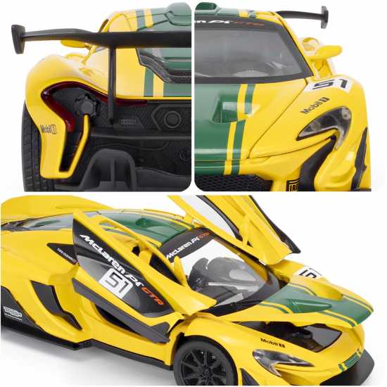 Cmj Cmj Die Cast Car 1:24 Scale McLaren P1 Yellow 