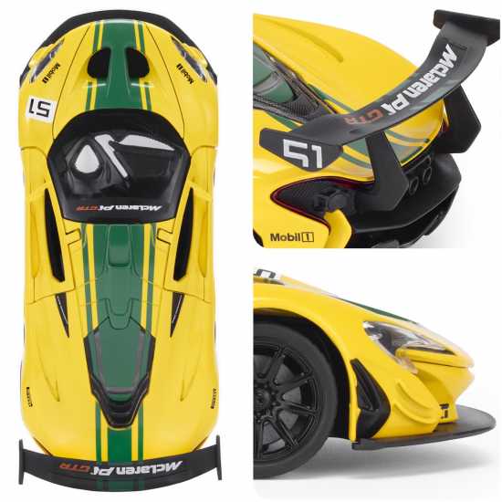 Cmj Cmj Die Cast Car 1:24 Scale McLaren P1 Yellow 