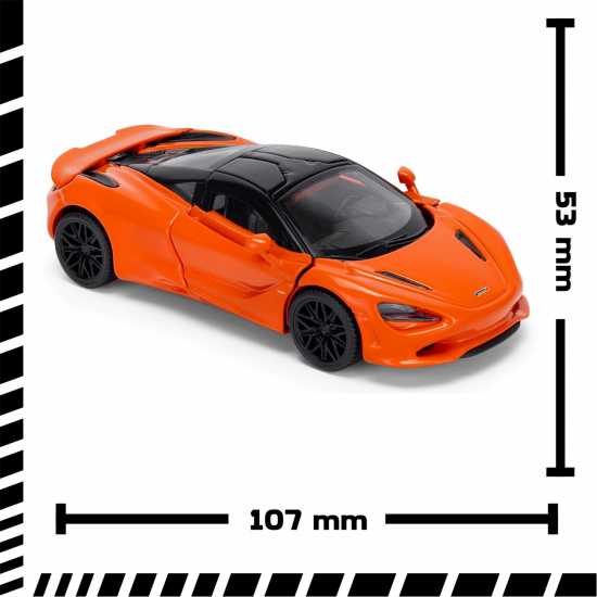 Cmj Cmj Die Cast Car 1:43 Scale McLaren 750S Orange 