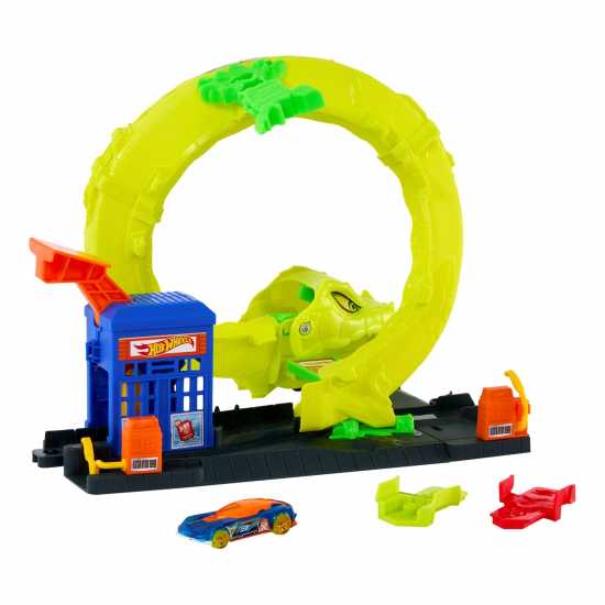 Wheels City Snake Attack Gas Station Playset  