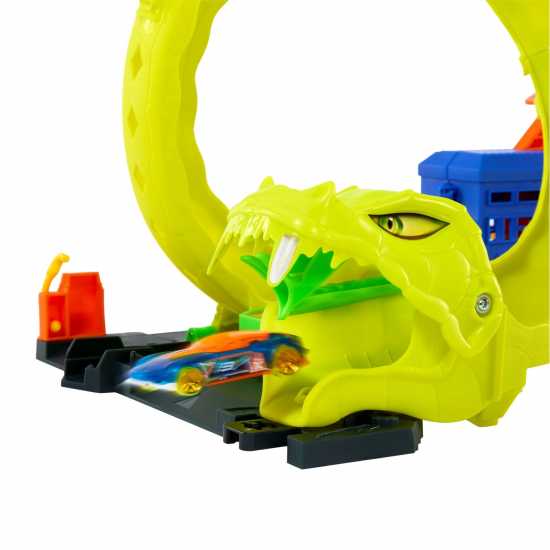 Wheels City Snake Attack Gas Station Playset  