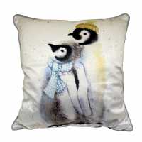 The Spirit Of Christmas Penguins Cushion 34  