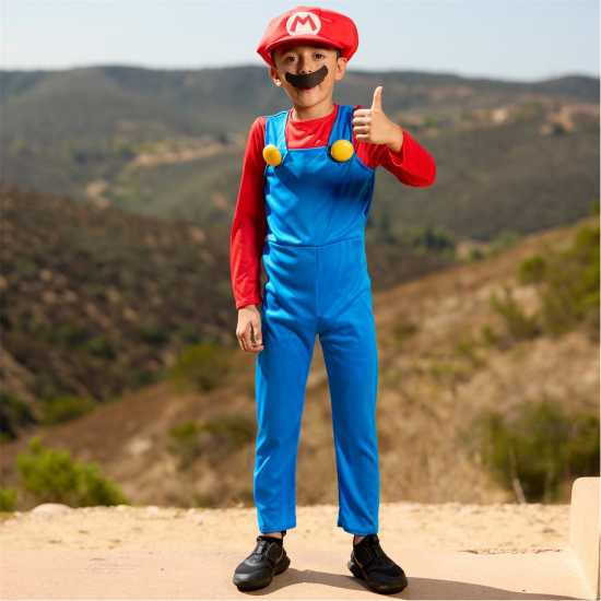 Super Mario Fancy Dress Costume (7-8Y)  