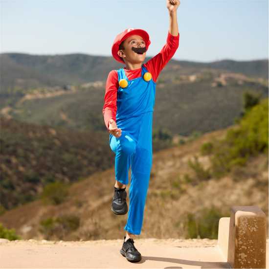 Super Mario Fancy Dress Costume (7-8Y)  