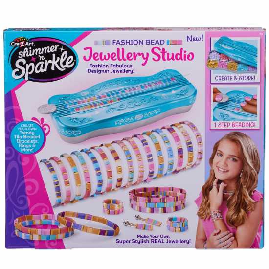 Shimmer N Sparkle Fashion Bead Jewellery Bracelet Studio  Подаръци и играчки